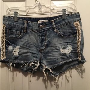 Jean shorts